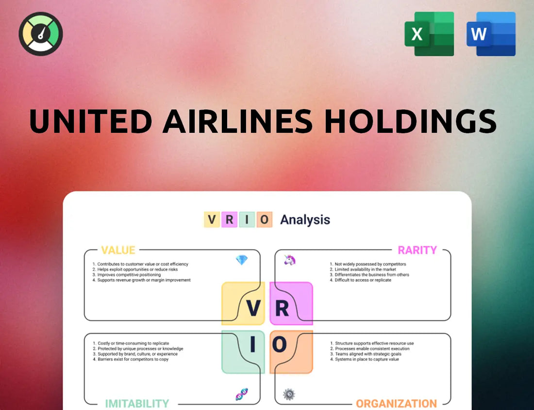 United Airlines Holdings VRIO Analysis