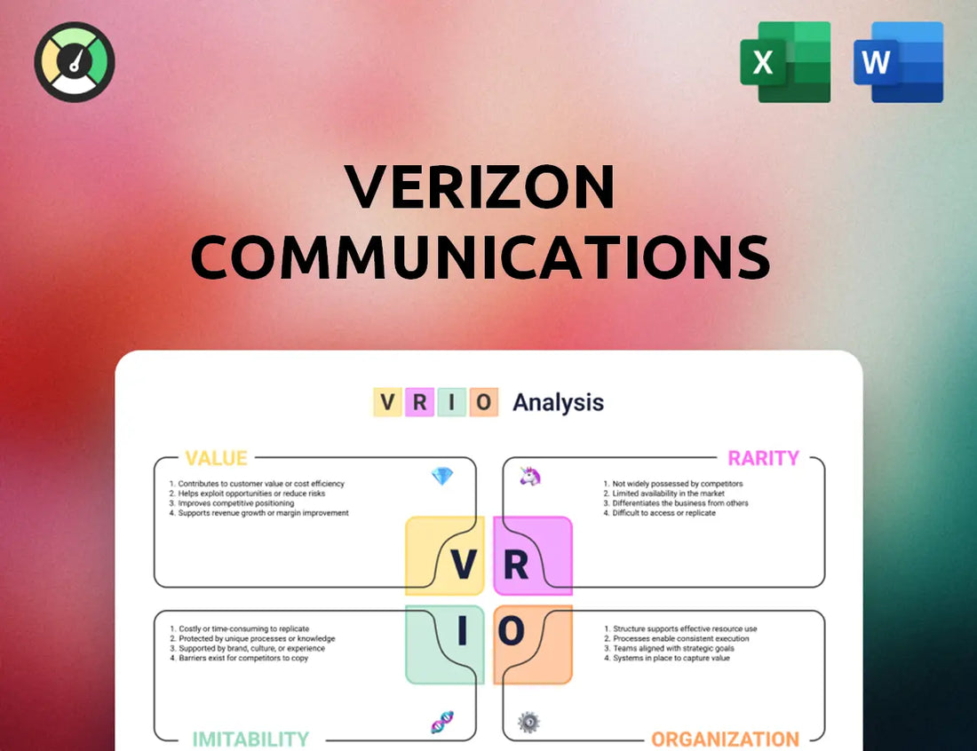 Verizon Communications VRIO Analysis