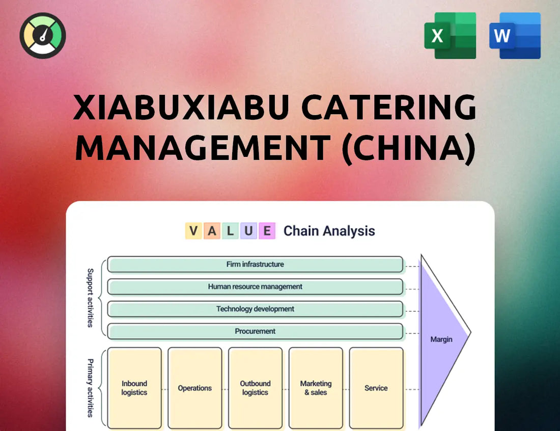 Xiabuxiabu Catering Management (China) Value Chain Analysis