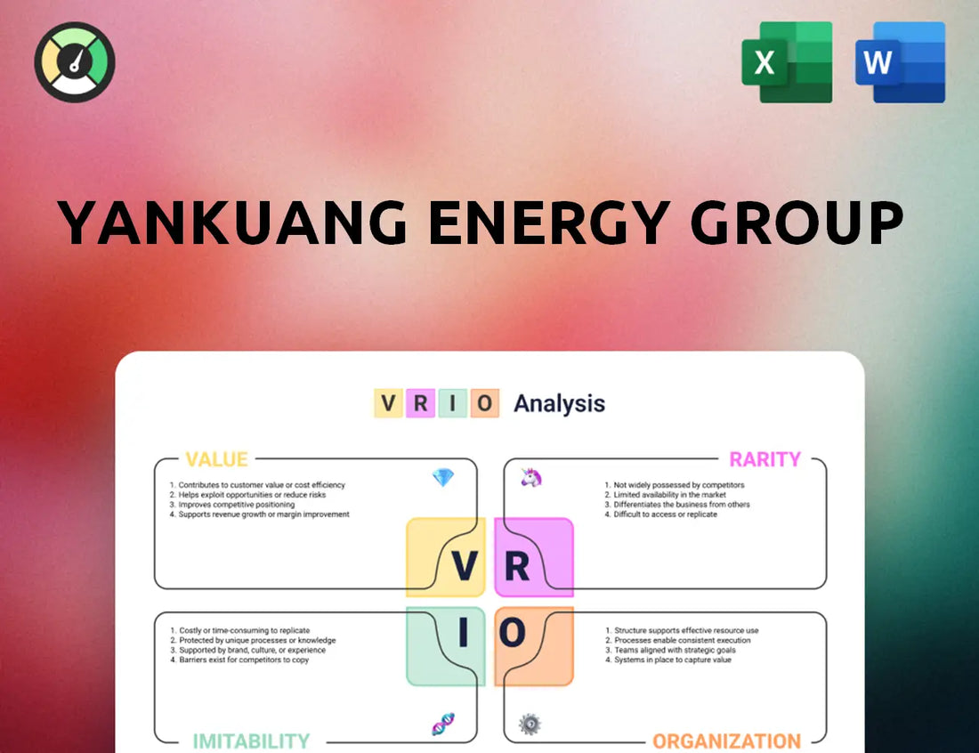 Yankuang Energy Group VRIO Analysis